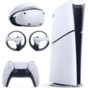 تصویر پلی استیشن 5 اسلیم دیجیتال باندل وی آر 2 - Playstation 5 Slim Digital Bundle VR2 