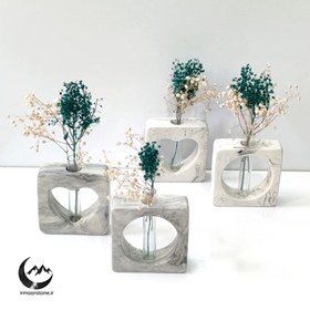 تصویر گلجا مربع دوتایی - یاسی 