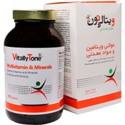 تصویر کپسول ویتالی تون مولتی ویتامین و مواد معدنی 100 عدد Vitally Tone Multivitamin & Mineral 100 Capsules
