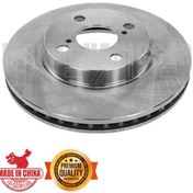 تصویر دیسک ترمز چرخ جلو تویوتا کرولا 2006 و 2007 برند ژاپنی 