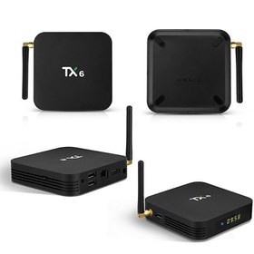 تصویر اندروید باکس TX6 (2.4 GHZ) Set Top Box ظرفیت 16 گیگابایت 