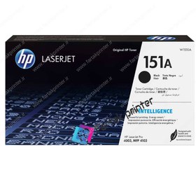 تصویر کارتریج لیزری مشکی اچ پی مدل 151A HP 151A Black LaserJet Toner Cartridge