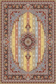 تصویر فرش ستاره کویر یزد کلکسیون شاهکار نوین طرح N-163-2509 