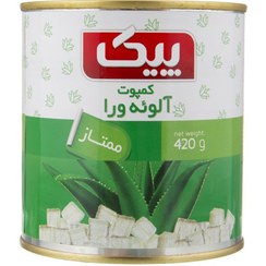 تصویر کمپوت آلوئه ورا ۴۲۰ گرمی پیک 
