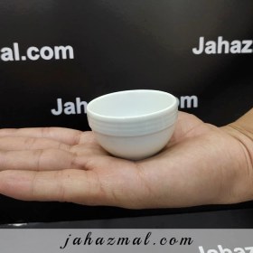 تصویر پیاله سس خوری هتلی سفید چینی تقدیس 