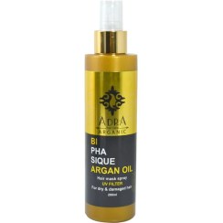 تصویر ماسک و اسپری مو دو فاز آدرا مدل Arganic حجم 200 میلی لیتر Adra Bi Pha Sique Argan Oil Hair Mask Spray