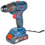 تصویر دریل پیچ گوشتی شارژی براشلس آروا مدل 5974 با باتری ۲ عددی ۲۱ ولت 