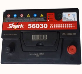 تصویر باتری 60 آمپر شارک shark 