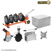 تصویر دستگاه جوش پلی اتیلن پویا صنعت مدل PSSH-315 سایز ۹۰-۳۱۵ میلیمتر 