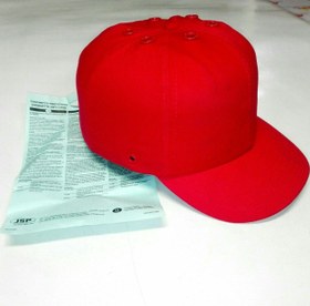 تصویر کلاه لبه دار ایمنی JSP مدل Top Cap (جی اس پی - تاپ کپ) - رنگ آبی و یا قرمز 