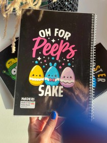 تصویر دفتر۶۰برگ مجلد مشکی ۴۸ 