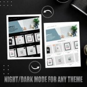 تصویر دانلود ماژول دارک مود Dark mode for Prestashop 