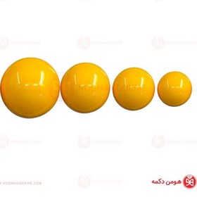 تصویر دکمه قارچی زرد 