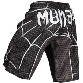 تصویر شورت MMA ونوم طرح اسپایدر MMA Shorts Model Spider Design