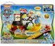 تصویر مجموعه اسباب بازی پرتاب شهاب سنگ Spin Master PAW Patrol Mighty Pups True Metal Meteor Spielset mit Chase Metall-Fahrzeug 