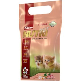 تصویر غذای بچه گربه نوتری پت حاوی ۳۲٪ پروتئین ۲ کیلوگرم ا Nutri Pet Kitten Dry Food Protein 2kg Nutri Pet Kitten Dry Food Protein 2kg