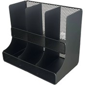 تصویر استند لیوان کاغذی ۶ خانه 