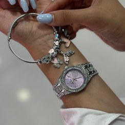 تصویر ساعت فول نگین AP 