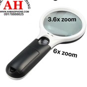 تصویر ذره بین دستی چراغ دار 