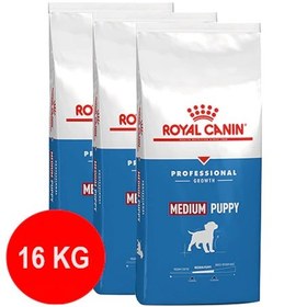 تصویر غذای خشک سگ مدیوم پاپی رویال کنین 16 کیلوگرم Royal Canin Medium Puppy 