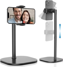 تصویر Cooper ChatStand Height Adjustable Mobile Phone Stand for Desk Mobile Phone Holder Stand for Office Desk Phone Stand for Recording iPhone Stand for Desk Accessories for Women iPhone Holder - ارسال 15 الی 20 روز کاری 