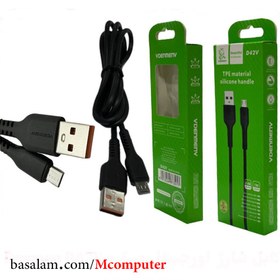 تصویر کابل شارژ میکرو برند دنمن مدل D42V Denmen D42V Micro Charging Cable