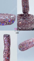 تصویر لاک ژل ناخن اسر (oser) مدل اکلیلی کد 108 OSER LAK