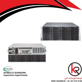 تصویر کیس سرور سوپرمیکرو Supermicro CSE-847BE1C12-R1K68LPB4 