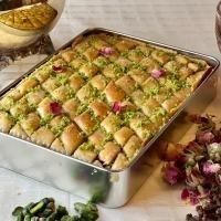 تصویر باقلوا دو رنگ 250 گرم ( 5 تا 10 عدد ) 