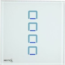 تصویر کلید لمسی هوشمند نستک مدل NE4-LS01W-G4 