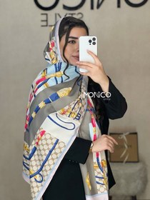 تصویر شال ابریشم GUCCI کد2123 