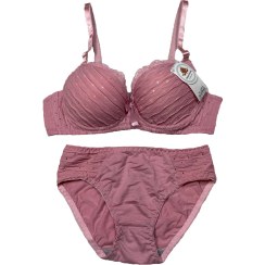 تصویر ست شورت و سوتین اسفنجی کد 1016 