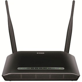 تصویر مودم روتر +ADSL2 دی لینک مدل DSL-2750U ( استوک ) ADSL 2+ Modem Router DSL-2750U