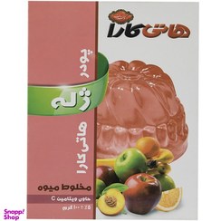 تصویر پودر ژله مخلوط میوه هاتی کارا وزن 100 گرم 