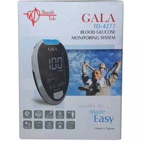 تصویر دستگاه تست قند خون گالا مدل TD-4277 ا Gala Blood Suger Meter TD-4277 Gala Blood Suger Meter TD-4277