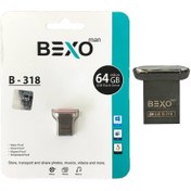 تصویر فلش مموری بکسو مدل B-318 ظرفیت 64 گیگابایت Bexo B-318 Flash Memory 64GB