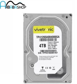 تصویر هارددیسک اینترنال Vivetronic مدل TP41265A004000GA ظرفیت 4 ترابایت - Vivetronic HDD 4TB 