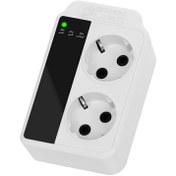 تصویر محافظ ولتاژ گرین مدل GLP162R مخصوص یخچال و ساید بای ساید 