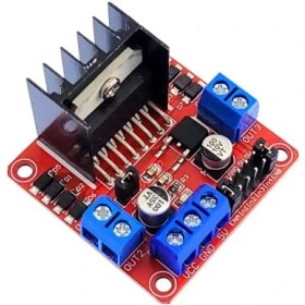 تصویر ماژول راه انداز موتور L298 motor driver module L298