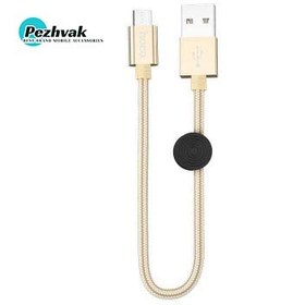 تصویر کابل تبدیل USB به microUSB هوکو مدل x35 