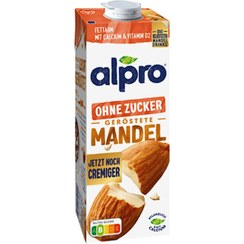 تصویر شیر بادام بدون قند آلپرو (1 لیتر) Alpro Alpro