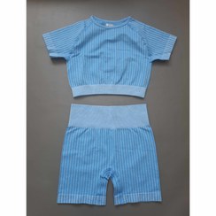 تصویر کراپ و شلوارک سیملس 