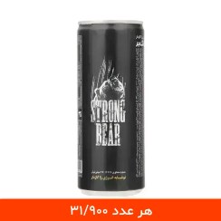 تصویر نوشابه انرژی‌ زا استرانگ‌ بر (Strong Bear) - بسته ۶ عددی 