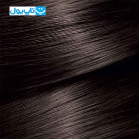 تصویر کیت رنگ مو کالرنچرال رنگ 3 - قهوه‌ای تیره طبیعی گارنیر ا garnier color naturals hair color garnier color naturals hair color