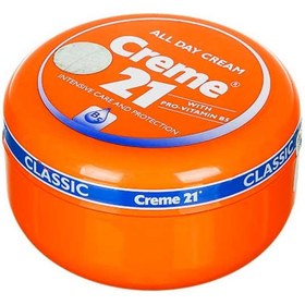 تصویر کرم مرطوب کننده کلاسیک 21 حاوی حجم 150 میل Creme 21 Classic Moisturizing Cream 150ml