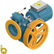 تصویر موتور آسانسور بهران 7/3 کیلو وات Behran elevator motor 7.3 kW