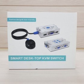 تصویر تبدیل 1 به 2 KVM SWITCH کد 51059 