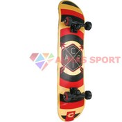 تصویر اسکیت برد کپیکس Capix اصلی - ابی نارنجی capix skateboard