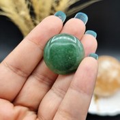 تصویر نگین جید سبز اصل معدنی کد 7686 