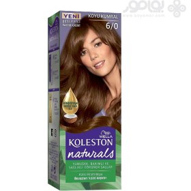 تصویر کیت رنگ موی ولا مدل کلستون نچرالز شماره 6.0 رنگ بلوند تیره WELLA KOLESTON NATURALS 6.0 DARK BLONDE